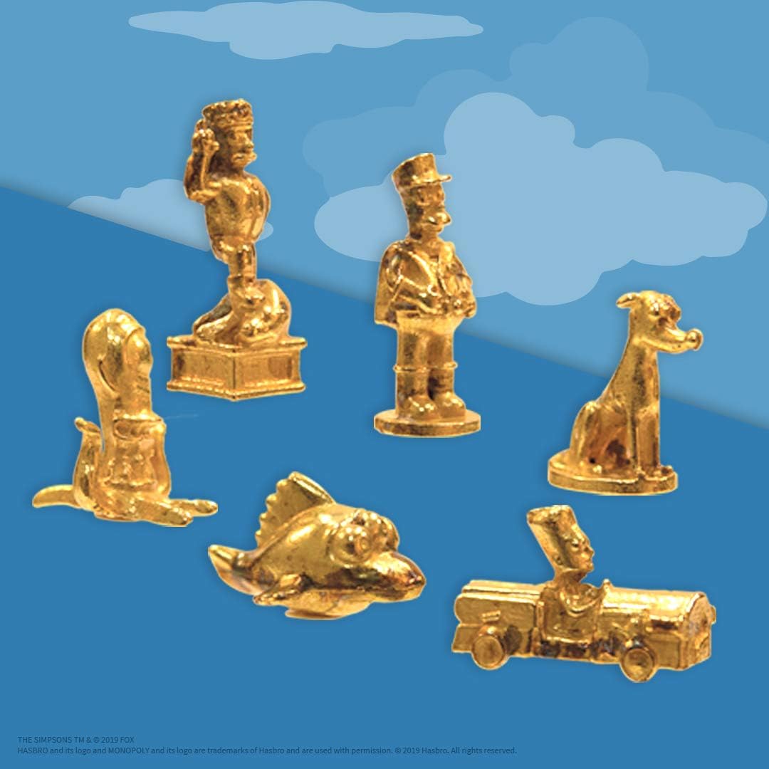 Collectible Simpsons Merchandise | Themed Classic Monopoly Game Collectible Simpsons Merchandise | Themed Classic Monopoly Game